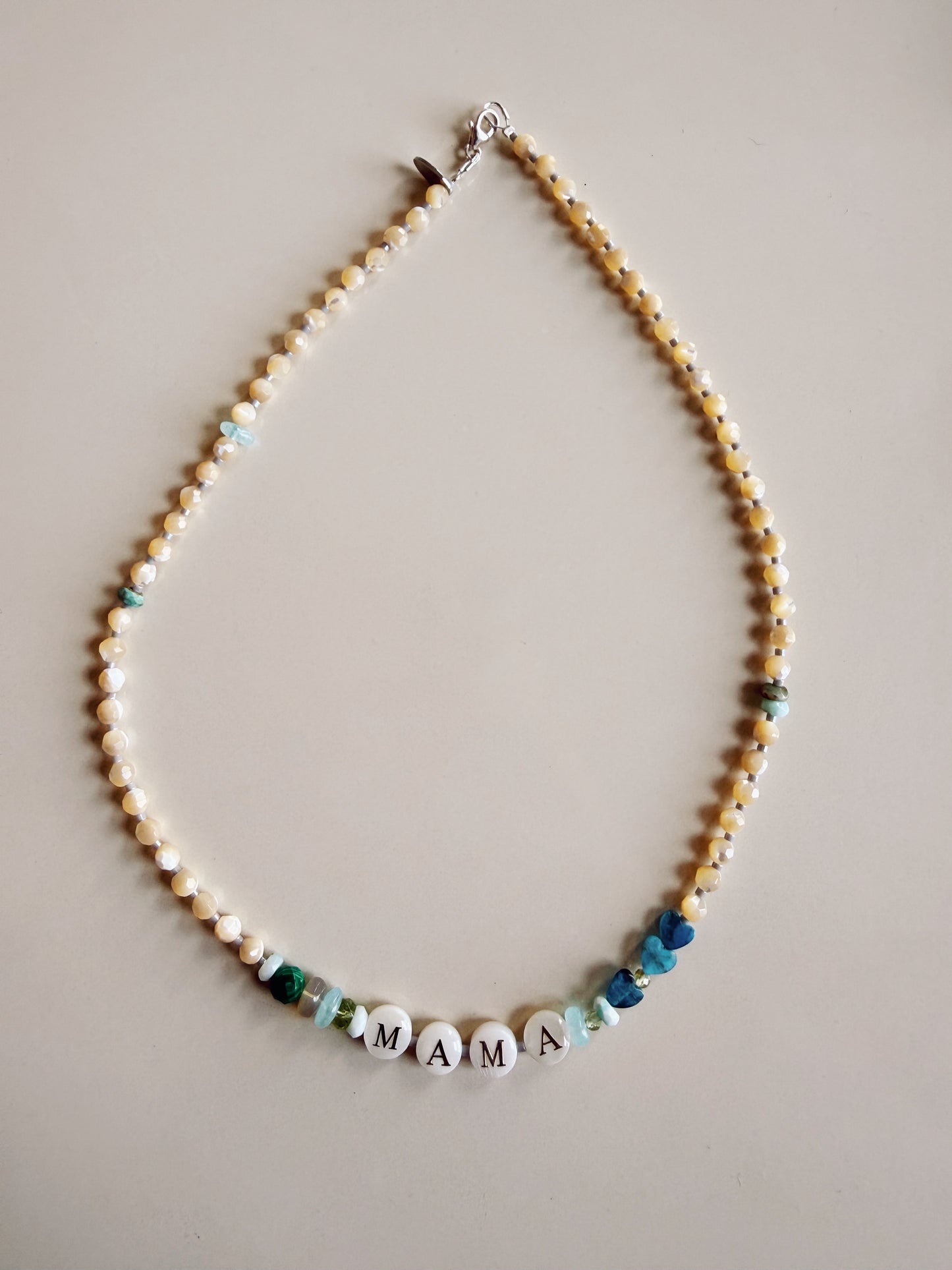 “Mama” word necklace