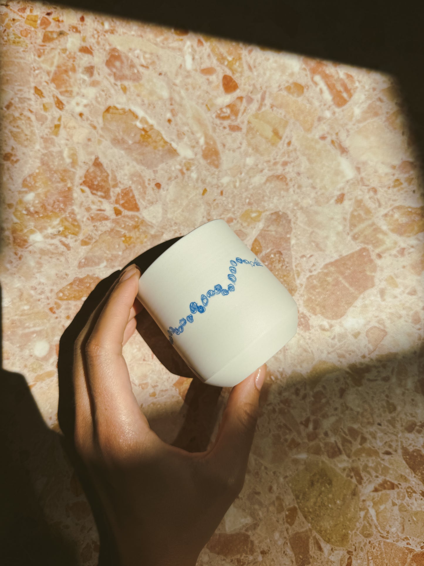 The Ritual Tumbler- Twin Flames in Blue