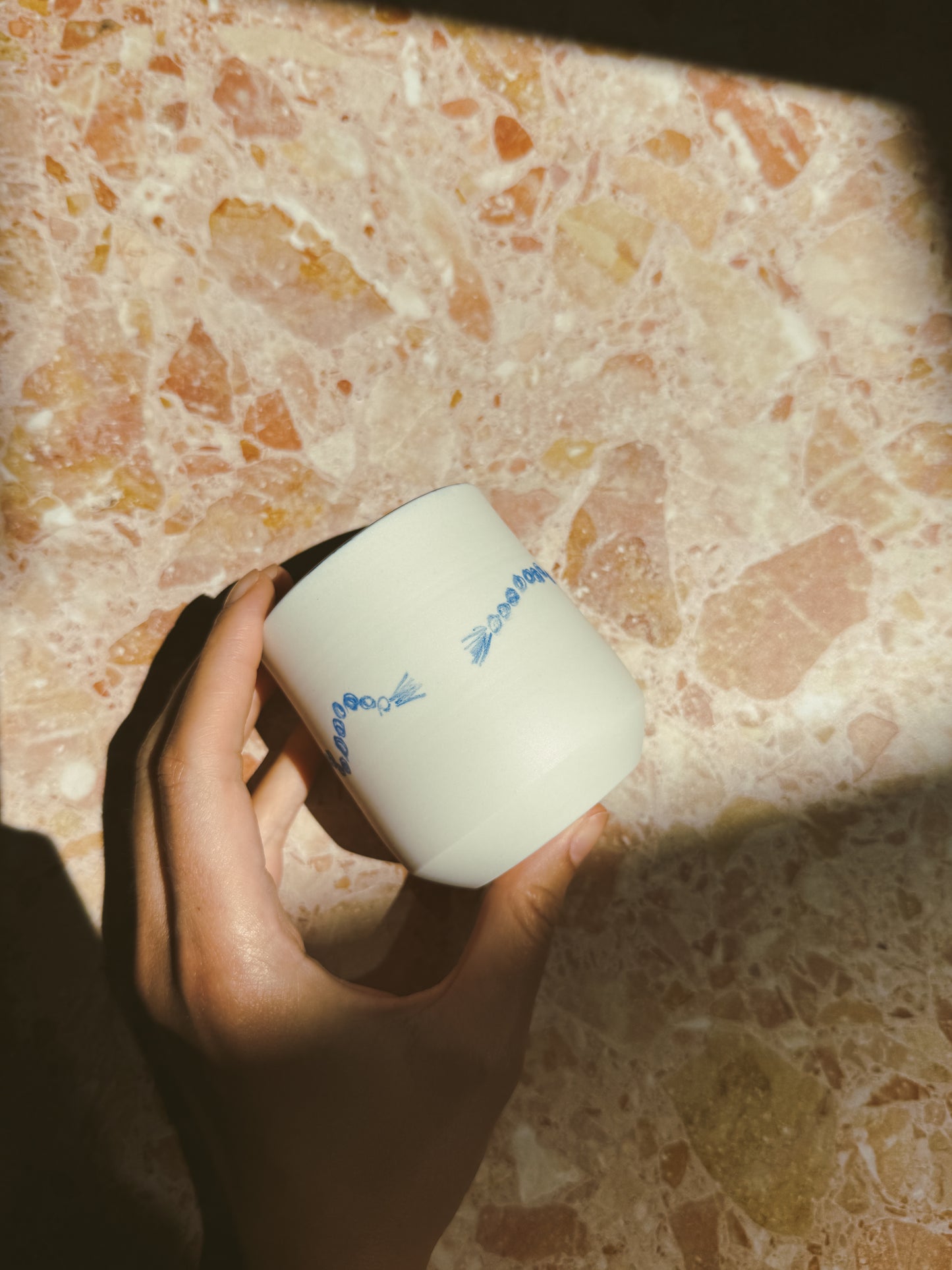 The Ritual Tumbler- Twin Flames in Blue