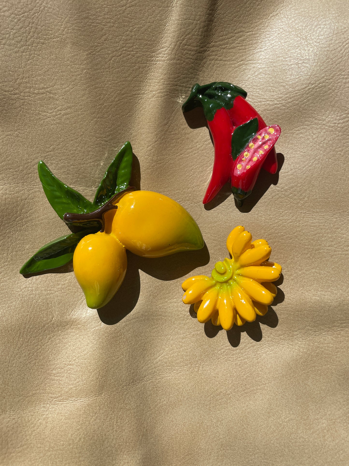 Grandma Fruit Magnets