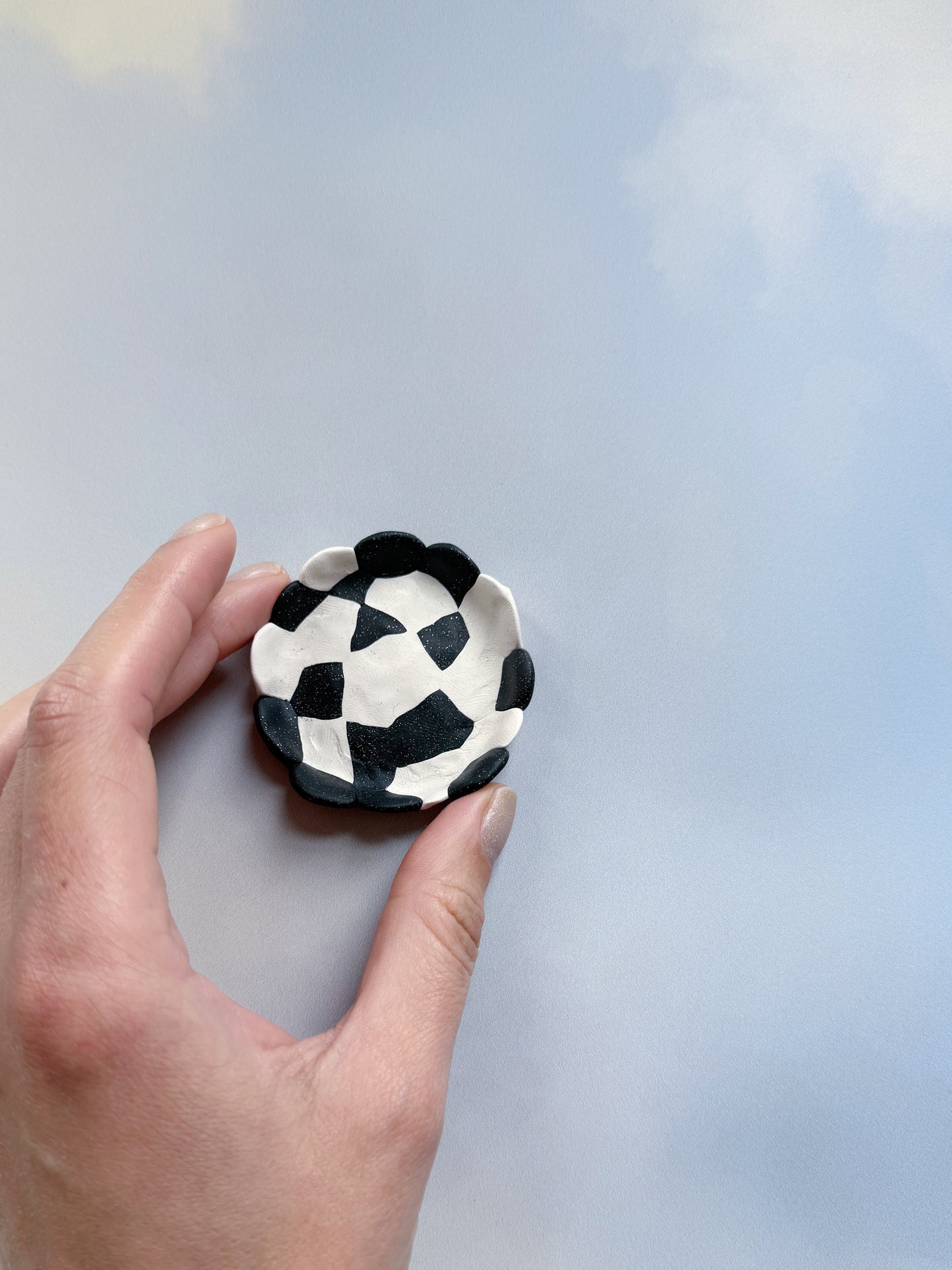 The Ring Dish- Checkered
