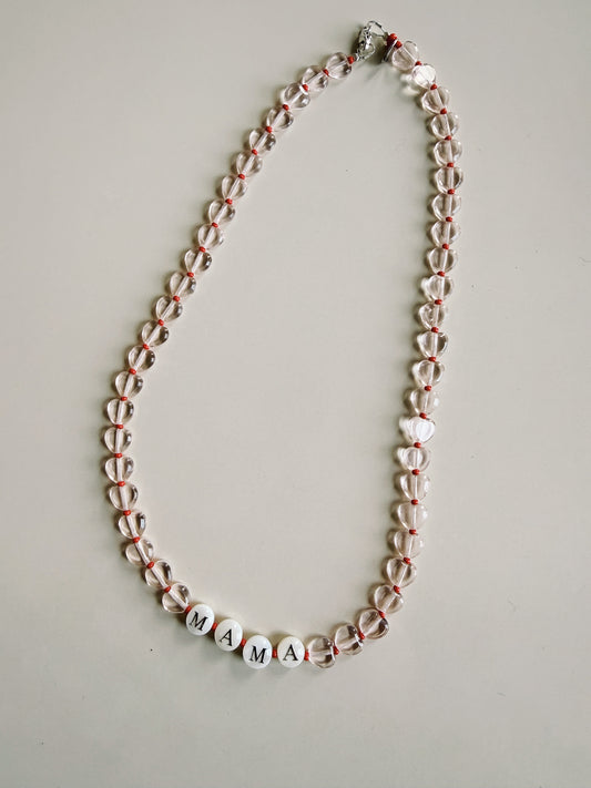 “Mama” word necklace