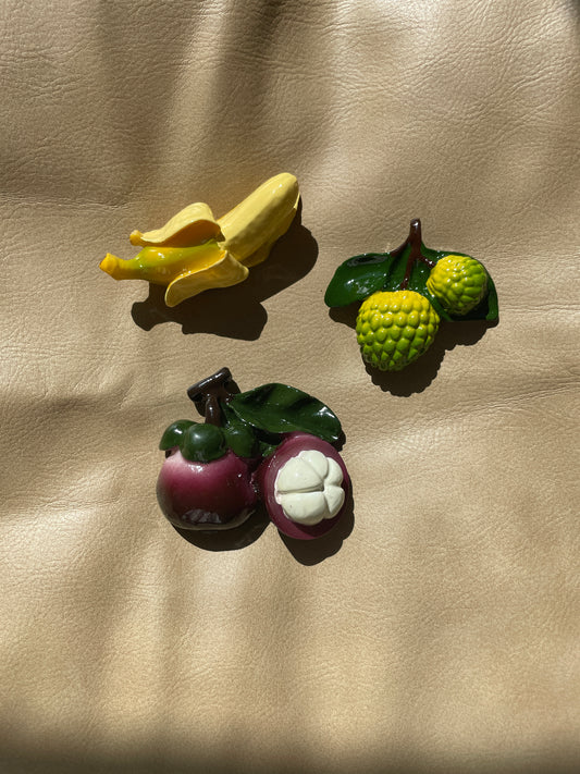 Grandma Fruit Magnets